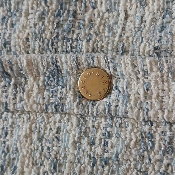 Sandro Bethany Tweed Dress Size 36 - Picture 5 of 14